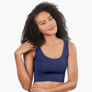 Larken Blue Crop Top